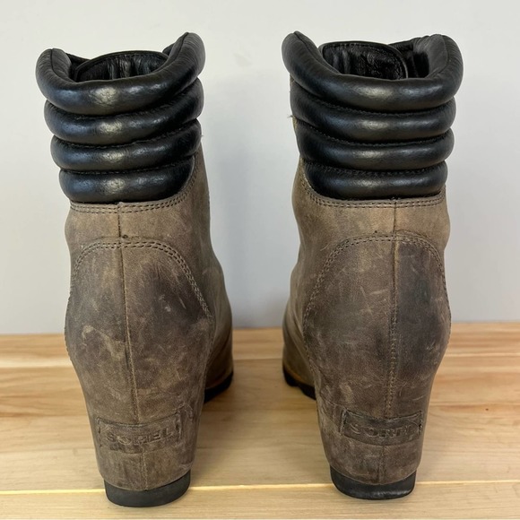 Sorel (8) Conquest Wedge Ankle Bootie 2337-052 - Picture 4 of 14